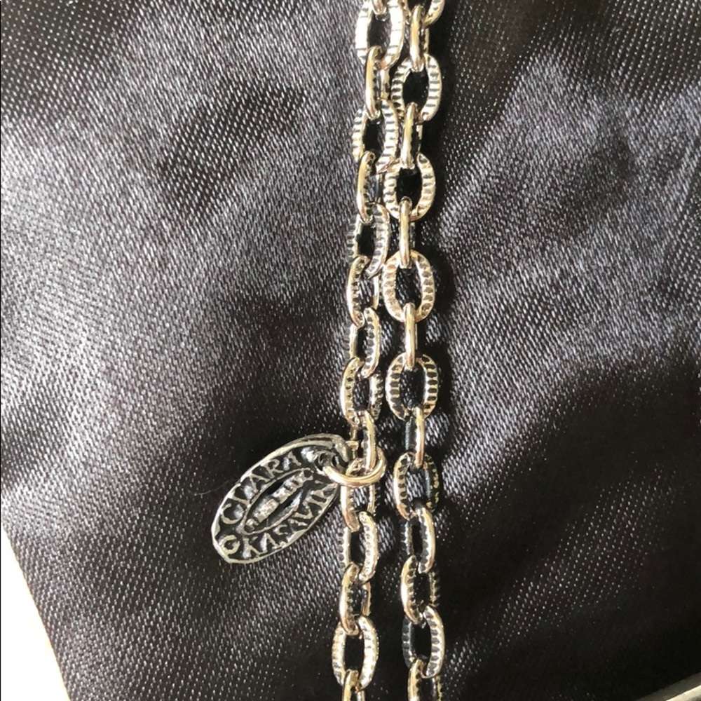 Clara Kasavina Laura Multi-Colored Clutch—missing 2 small rhinestones & 3 beads - Picture 8 of 11